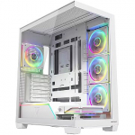 Modecom Volcano Stellar Plus ARGB 5F, Tempered Glass, White AT-STELLAR-PLUS-5F-ARGB-20