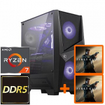 TopPC MSI Gaming AMD Advanced, 850W, Ryzen 7 8700F, 240mm Liquid Cooler, GeForce RTX 5080, 2TB NVMe Gen4 DATK375-1313523