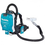 Makita cordless backpack vacuum cleaner DVC265ZXU 36V, Blue/Black - without battery and charger DVC265ZXU