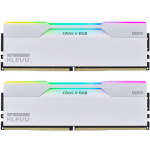 Klevv CRAS V RGB Brilliant White, DDR5, 32GB, 6400MT/s, CL32, Kit of 2 KD5AGUA80-64A320J
