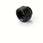 Bitspower G1/4" IG1/4" Extender Fitting 10mm, Glorious Black, 2pcs BPTA-F95-GB