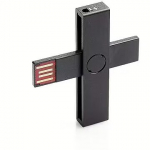 +iD Smart Card Reader, USB, Black 4748001003724