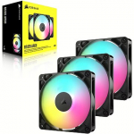 Corsair RS120 A-RGB, Black, 3 Pack CO-9050181-WW
