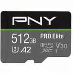 PNY Technologies Pro Elite, MicroSDXC, 512GB P-SDUX512U3100PRO-GE
