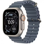 Apple Watch Ultra 3, GPS + Cellular, Titanium, Anchor Blue Ocean Band - 49 mm MEWH4QP/A