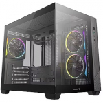 Deepcool CG330 3F, Tempered Glass, Black R-CG330-BKNGM3-G