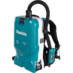 Makita cordless backpack vacuum cleaner VC012GZ01, canister vacuum cleaner (blue, without battery and charger) VC012GZ01