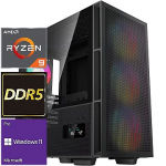 TopPC AMD Ryzen 9 (Zen 4) Creative, 64GB (2x32) DDR5, 4TB NVMe Gen4, Windows 11 Pro DATK302-1408024