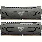 Patriot Viper Steel, DDR4, 16GB, 3600MHz, CL17, Kit of 2 PVS416G360C7K