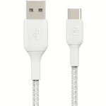 Belkin Boost Charge Braided, USB-A to USB-C, 1m CAB002BT1MWH