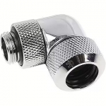 Alphacool Eiszapfen 90&deg; pipe connection 1/4" on 13mm, chrome-plated - 17392