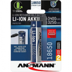 Ansmann 18650, 3400mAh, x1 1307-0003