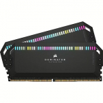 Corsair Dominator Platinum RGB Black, DDR5, 32GB, 6400MHz, CL32, Kit of 2 CMT32GX5M2B6400C32