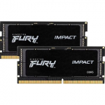 Kingston SODIMM, FURY Impact, 16GB, 4800MHz, CL38, Kit of 2 KF548S38IBK2-16