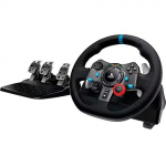 Logitech G29 Driving Force Racing Wheel for PlayStation5 and PlayStation4, BLACK 991-000557