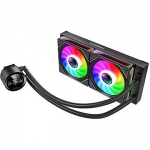 Gamemax IceBurg 240 Digital BK, Black ICEBURG 240 DIGITAL BK
