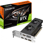 Gigabyte GeForce RTX 3050, 6GB GDDR6, Low Profile GV-N3050D6-6GL
