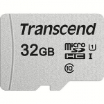 Transcend 300S, microSDHC, 32GB, Class 10, UHS-I, U1 TS32GUSD300S