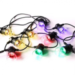 Platinet light bulb chain POLCT10Z LED 5m 44772