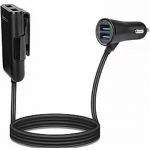 Gembird 4-port Front and Back Seat Car Charger ACT-U4CAR-02
