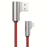 Aukey USB-A to Lightning, Angle, 2m CB-AL01 Red OEM