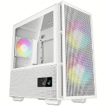 Deepcool CH360 Digital WH, Tempered Glass, White R-CH360-WHAPE3D-G-1