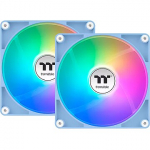 Thermaltake CT140 Reverse ARGB Sync, Hydrangea Blue, 2 Pack CL-F201-PL14BU-A