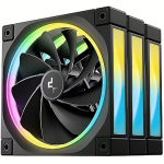 Deepcool FL12R-3 IN 1, Reverse Blade, 3-Pack, Black R-FL12R-BKAPN3-G