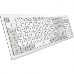 Sharkoon OfficePal K30W DE Layout Rubberdome wei&szlig; 4044951042340