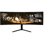 Arozzi Nova | 49 " | VA | 32:9 | 165 Hz | 4 ms | 5120 x 1440 pixels | 350 cd/m&sup2; | HDMI ports quantity 2 | Black AZ-NO-49TUW165-BK