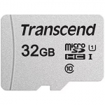 Transcend 300S, microSDHC, 32GB, Class 10, UHS-I, U1 +Adapter TS32GUSD300S-A