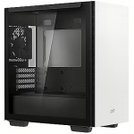 Deepcool MACUBE 110 WH, Tempered Glass, White R-MACUBE110-WHNGM1N-G-1
