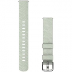 Garmin Nylon band, 14mm, Sage Grey/Silver - for Lily 2 010-13302-11