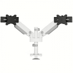 Newstar Full motion desk monitor arm for 2 screens, 24-34" DS65S-950WH2