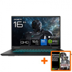 Gigabyte GAMING A16 PRO - Core 7 - 240H | 16"-165Hz QHD+ | 32GB | 1TB | W11H | RTX 5080 DYHG5EECC4SH