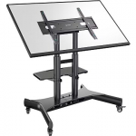 Onkron Mobile TV stand for TVs or interactive panels, 50-83" TS1380-B