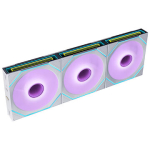 Lian Li UNI FAN SL-INF FLEX 3 PACK, Reverse Blade, White 12RSLIN1F3W