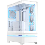 Asus Prime AP304 ARGB, Tempered Glass, White 90DC0113-B19000