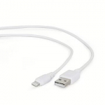 Gembird USB-A to Lightning, 2m CC-USB2-AMLM-2M-W