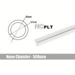 Bitspower None Chamfer PETG Link Tube OD16mm, 500mm BP-NCPLT16-L500