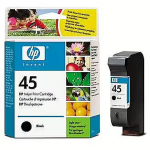 Hewlett Packard NO 45 BLACK INK CARTRIDGE, 42ML 51645AE#ABB