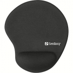 Sandberg Gel Mousepad Wrist Rest BULK, Black 820-98