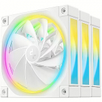 Deepcool FL12R WH-3 IN 1, Reverse Blade, 3-Pack, White R-FL12R-WHAPN3-G