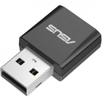 Asus USB-BE92 Nano Tri-Band Wi-Fi Adapter, Wi-Fi 7, 802.11be | 90IG09H0-MO0B00
