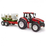 Bruder Tractor with a treiner for wood BR-03453