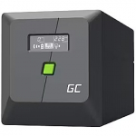 Green Cell Nepārtrauktas baro&scaron;anas bloks Green Cell PowerProof LCD UPS 1000VA 600W USB 2x Schuko + 2x IEC UPSLM600
