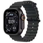 Apple Watch Ultra 3, GPS + Cellular, Black Titanium, Black Ocean Band - 49mm MF0J4QP/A