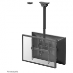 Neomounts NM-C440DBLACK Dual monitor/TV mount ceiling | Adjustable Height, Rotate, Tilt, Swivel | 32-60 " | Maximum weight (capacity) 45 kg | Black NM-C440DBLACK