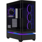 Asus Prime AP304 ARGB, Tempered Glass, Black 90DC0110-B19000