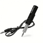 Savio Transmiter TR-11/odbiornik audio Jack 3.5mm czarny TR11